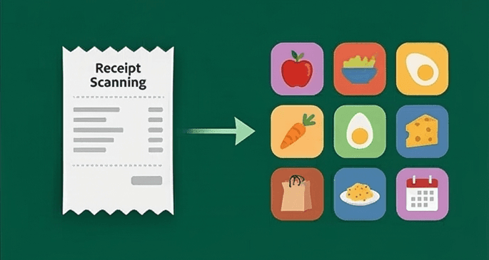 Scan Your Grocery Receipt to Auto-Update Your Pantry
