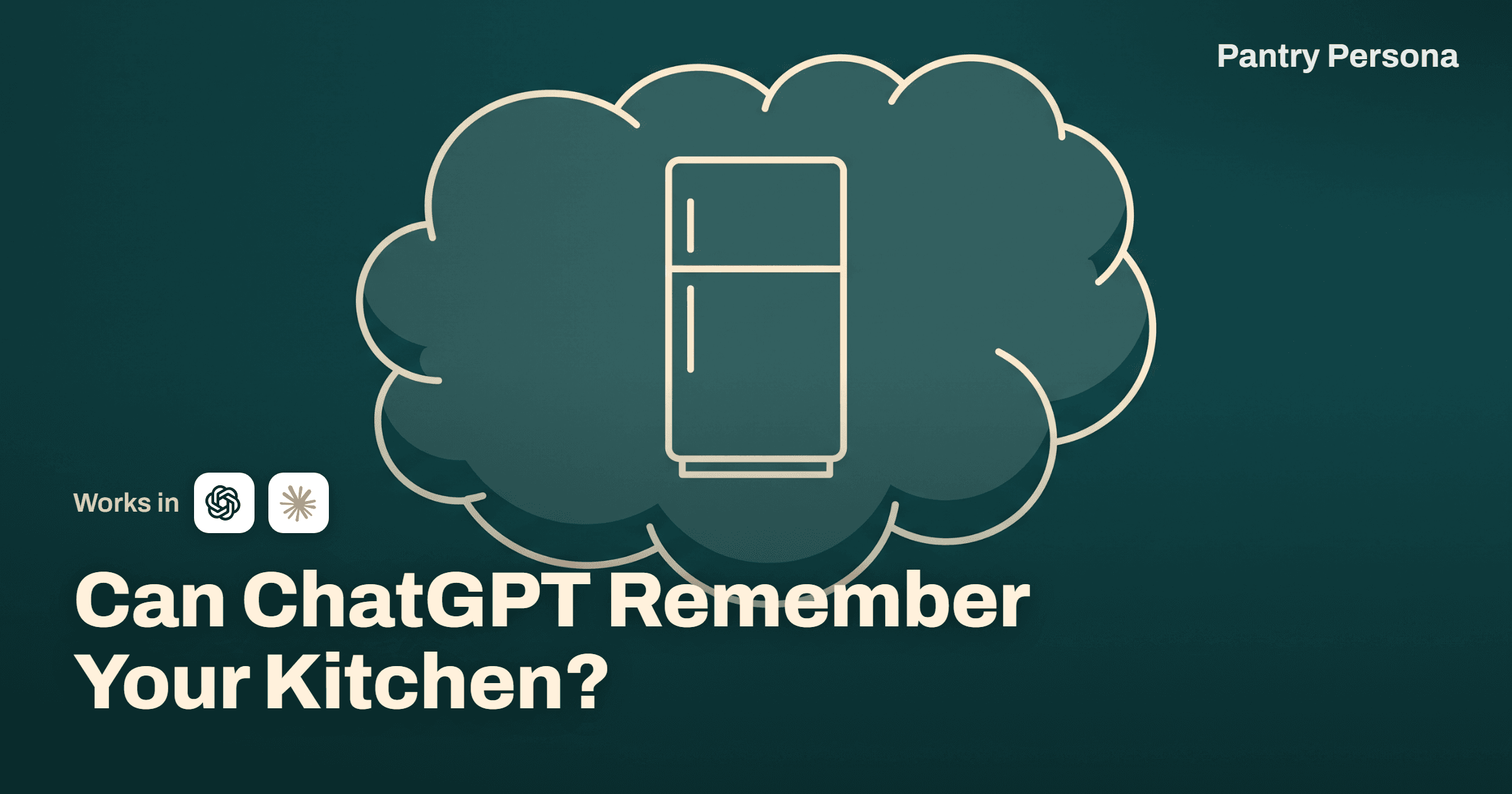 Can ChatGPT Remember Your Kitchen? Here's What It Keeps, and What It Forgets