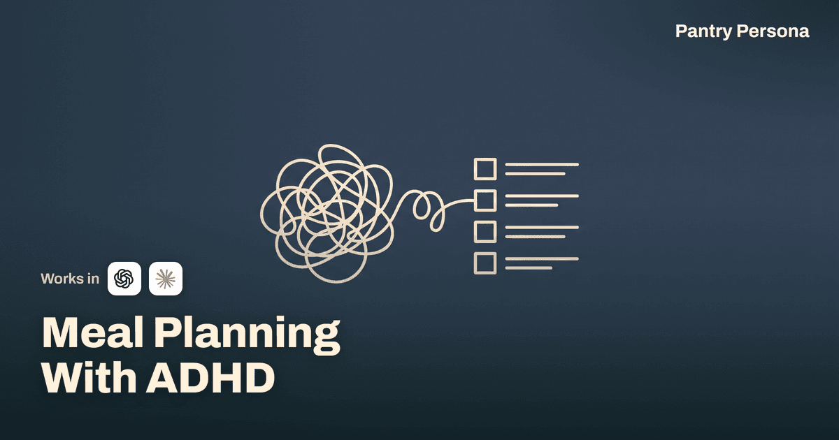 Meal Planning With ADHD: A System That Works With Your Brain, Not Against It