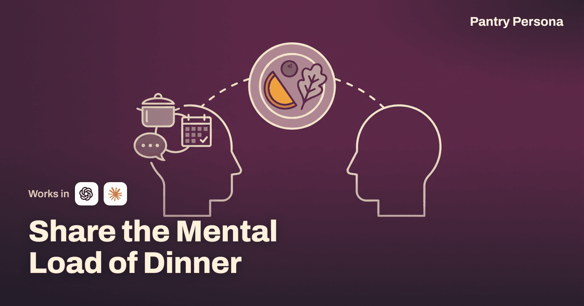 How to Share the Mental Load of Dinner With Your Partner
